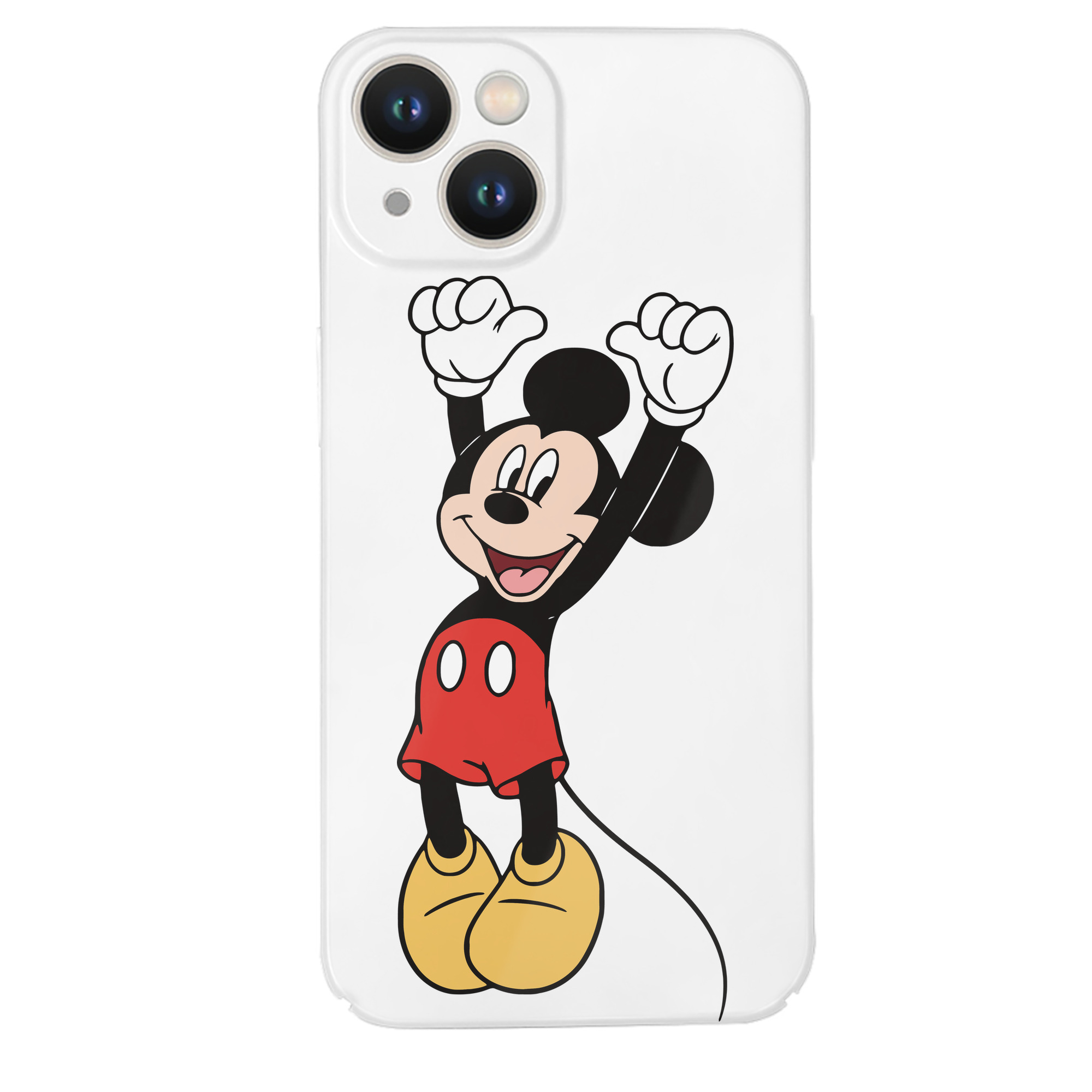 （画像用） ミッキーマウス Mickey Mouse 【iPhone 14シリーズ対応】ハードケース